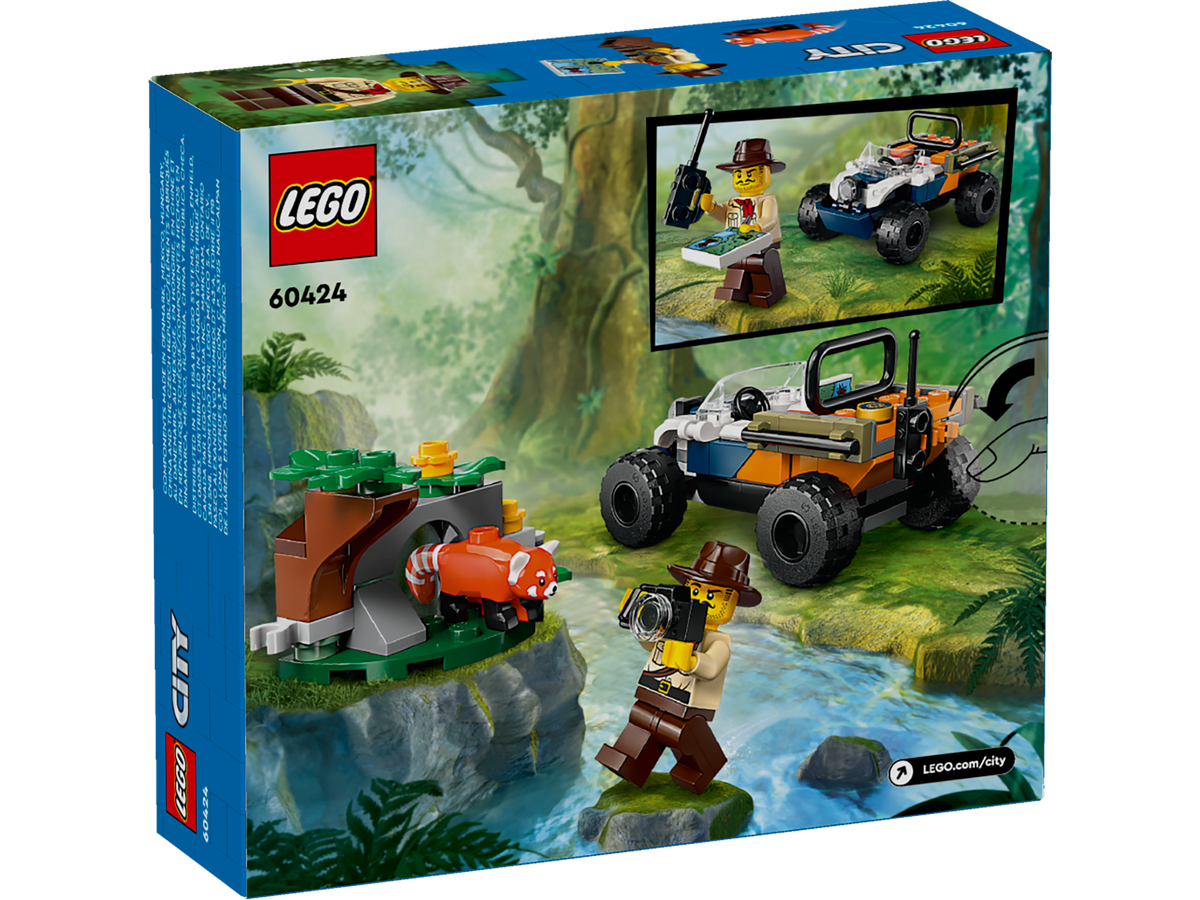 60424 City Jungle Explorer ATV Red Panda Mission
