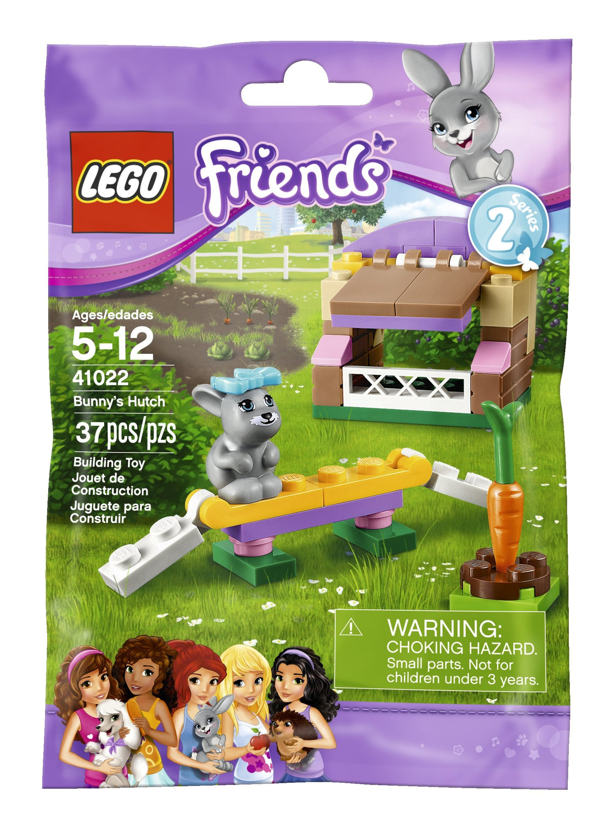 41022 Friends Bunny's Hutch Polybag