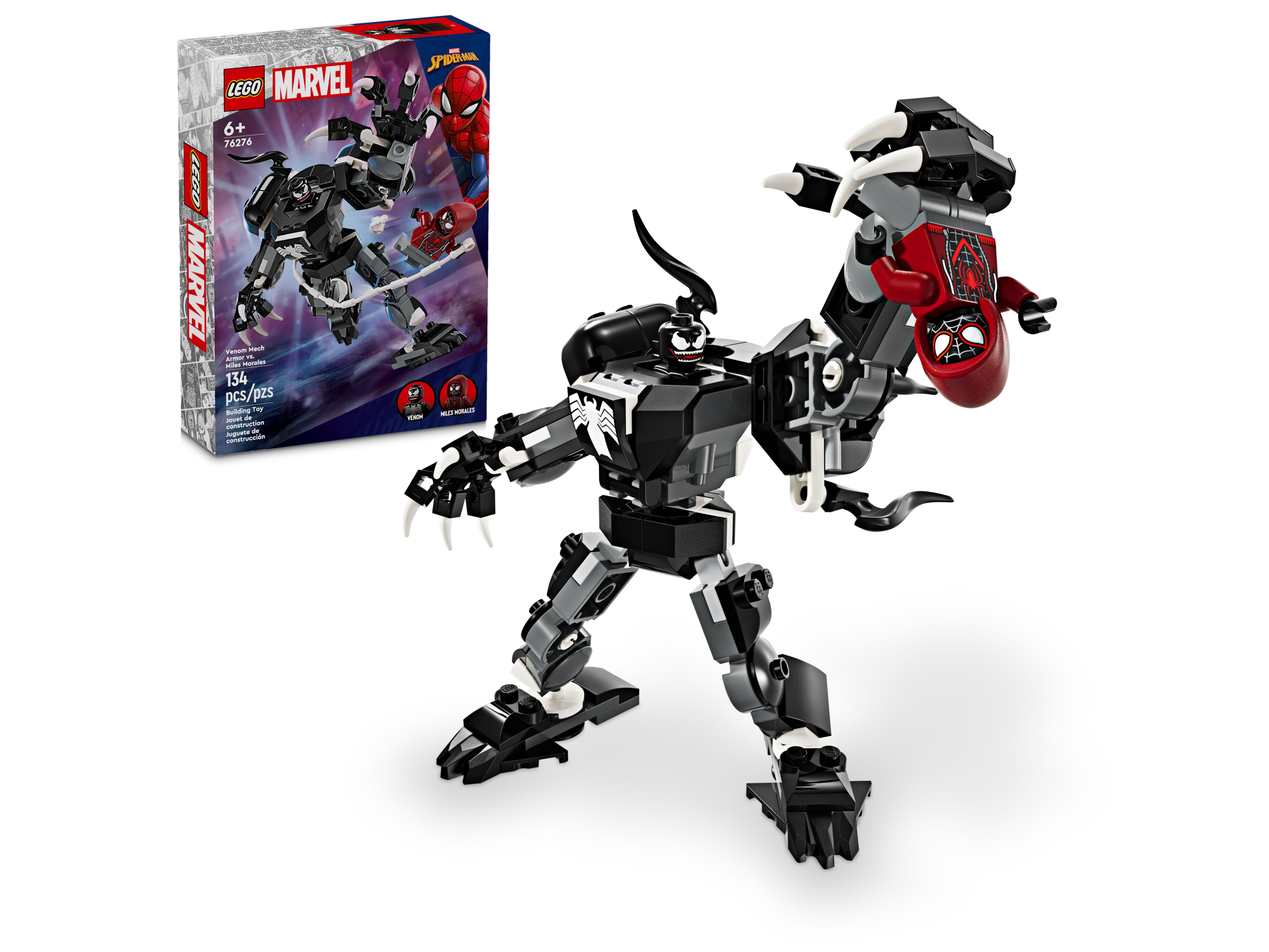 U-76276 Used Venom Mech Armor vs. Miles Morales