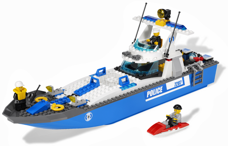 U-7287 Used City Police Boat 7287