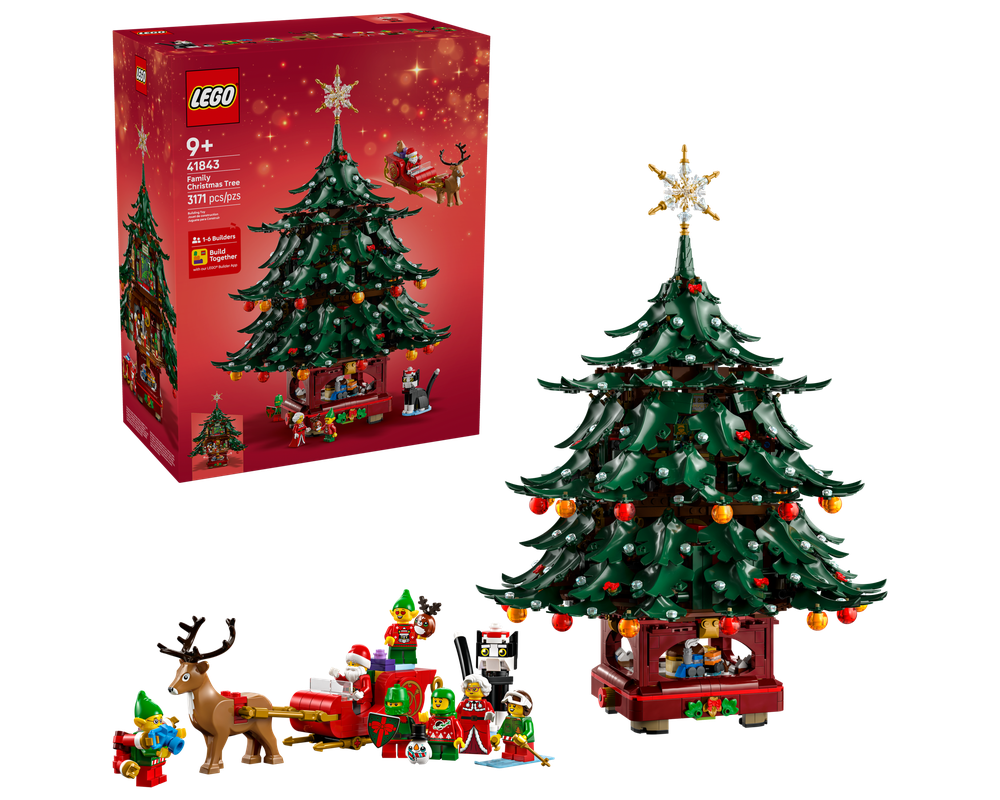 41843 Lego Family Christmas Tree Decoration