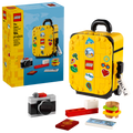 40817 LEGO Yellow Travel Suitcase