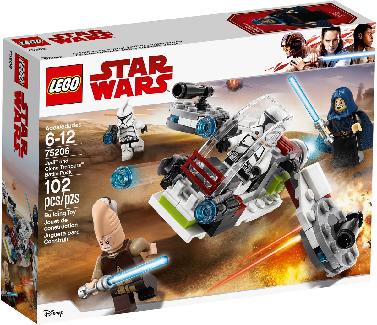 U-75206 Used Jedi™ and Clone Troopers™ Battle Pack