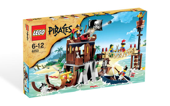 6253 Lego Pirates Shipwreck Hideout
