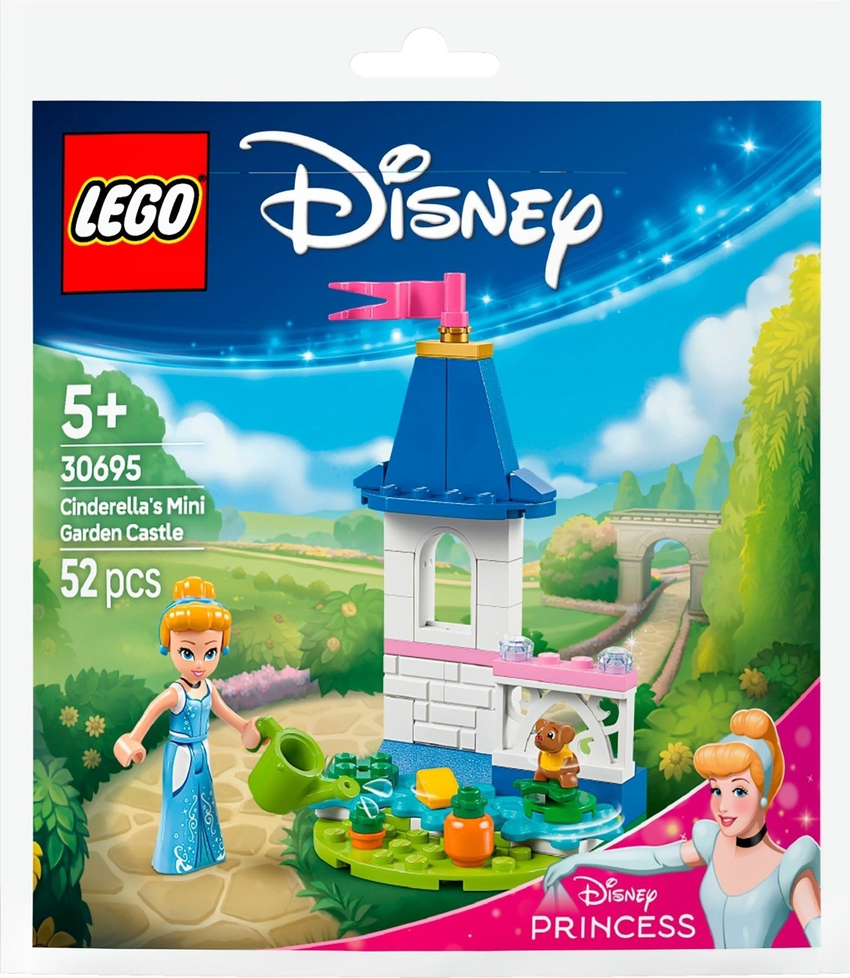30695 Disney Princess Cinderella's Mini Garden Castle Polybag