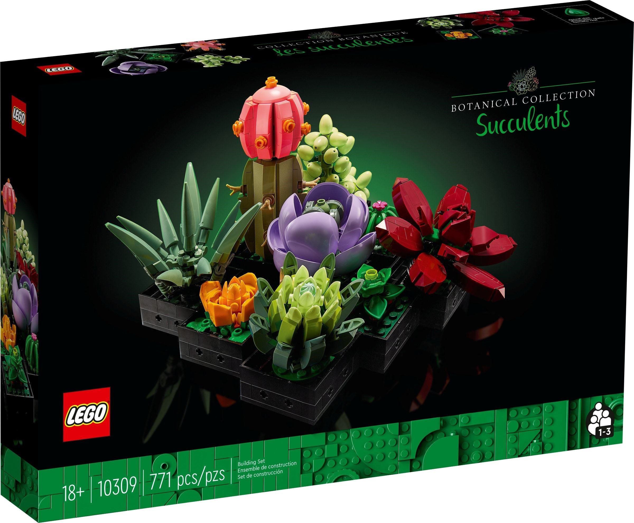 D10-10309 Damaged Lego ICONS Succulents