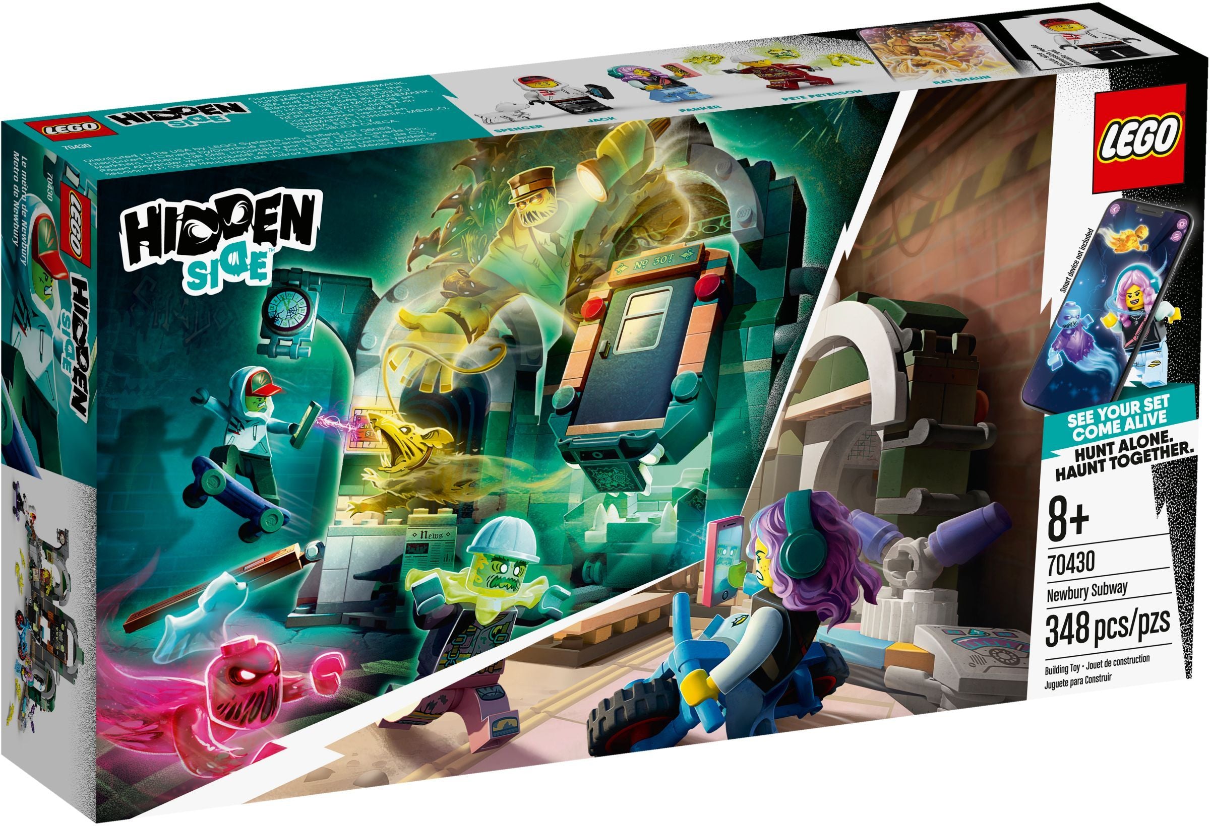 70430 LEGO Hidden Side Newbury Subway
