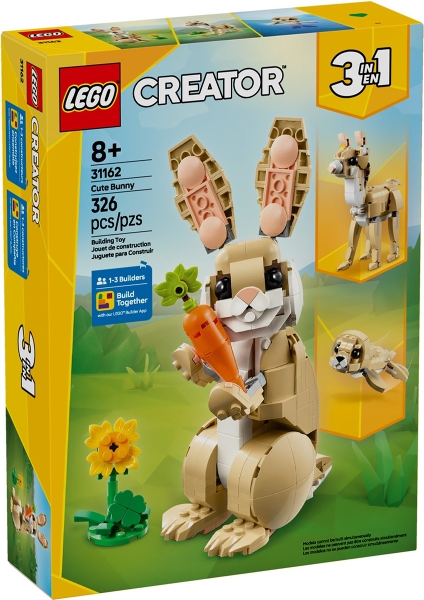 31162 Creator 3-in-1 Cute Bunny
