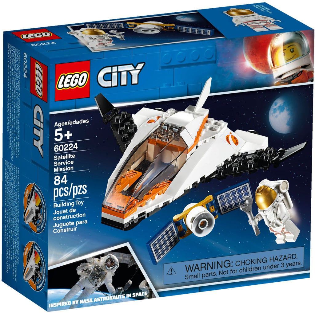 60224 LEGO City Space Satellite Service Mission