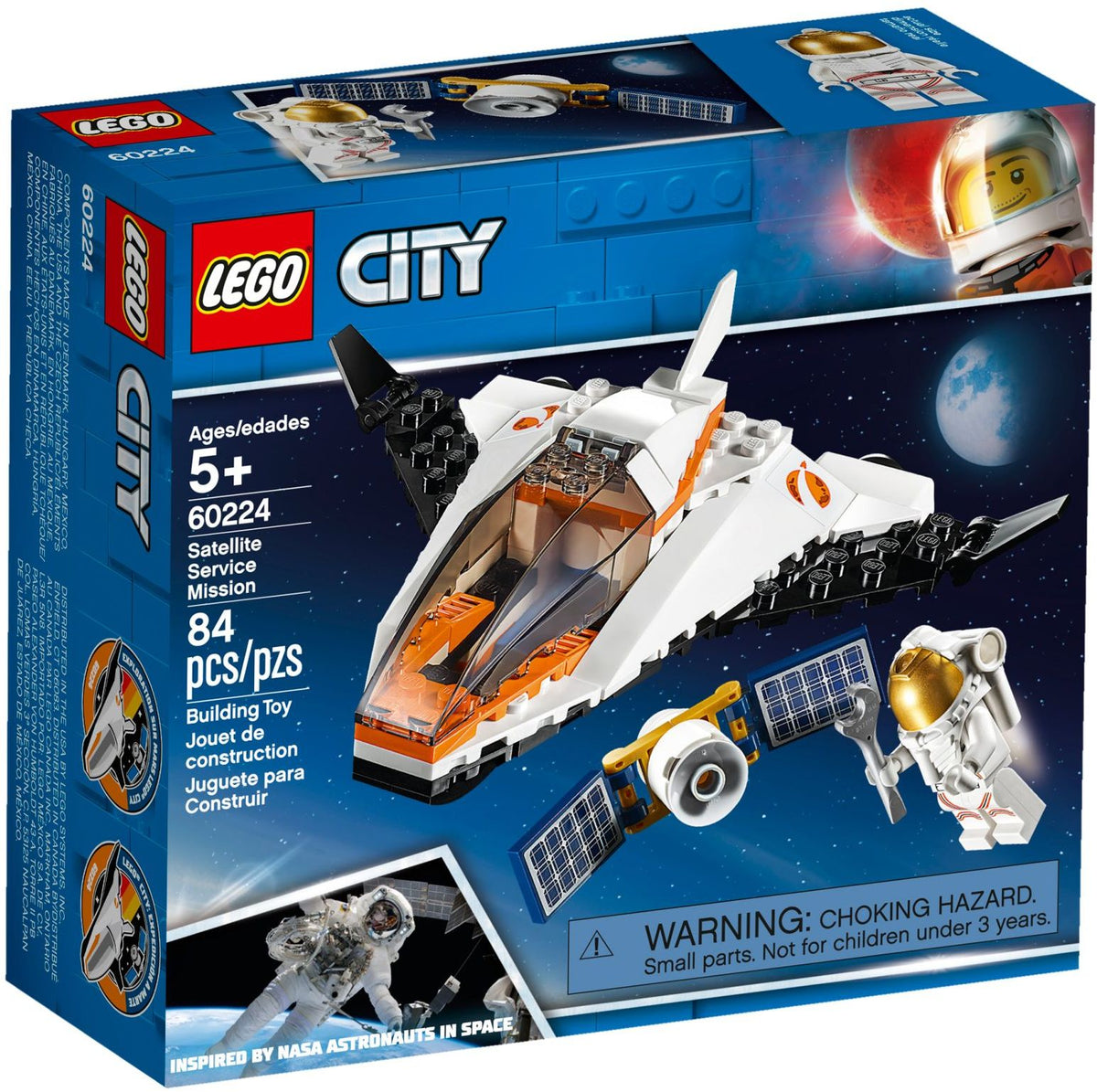 60224 LEGO City Space Satellite Service Mission