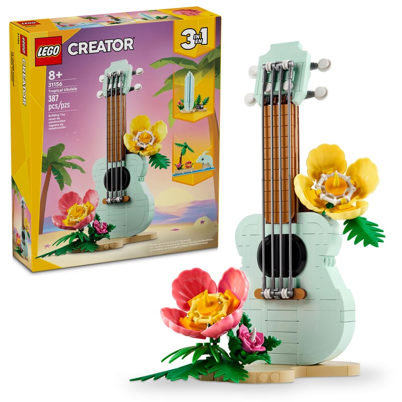 31156 Creator 3 in 1 tropical ukulele