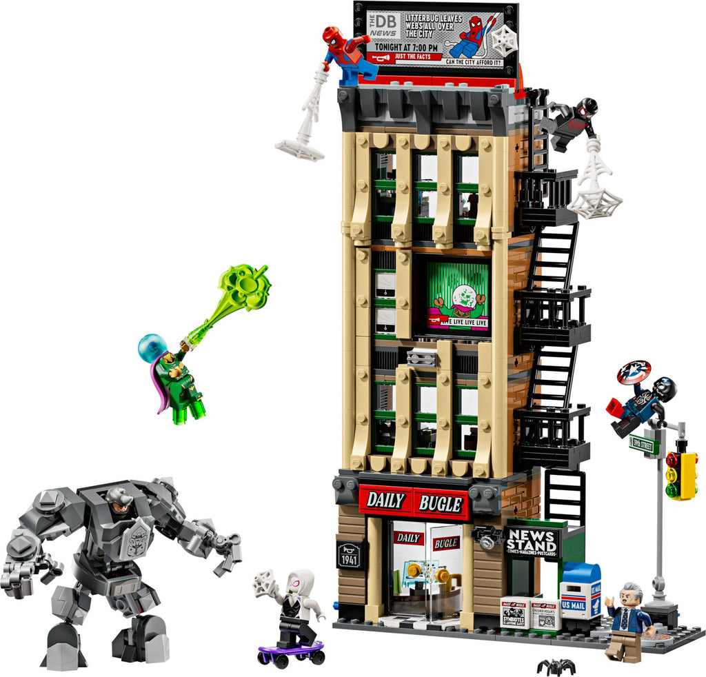 76342 Marvel Spider-Man vs. Mysterio: The Daily Bugle