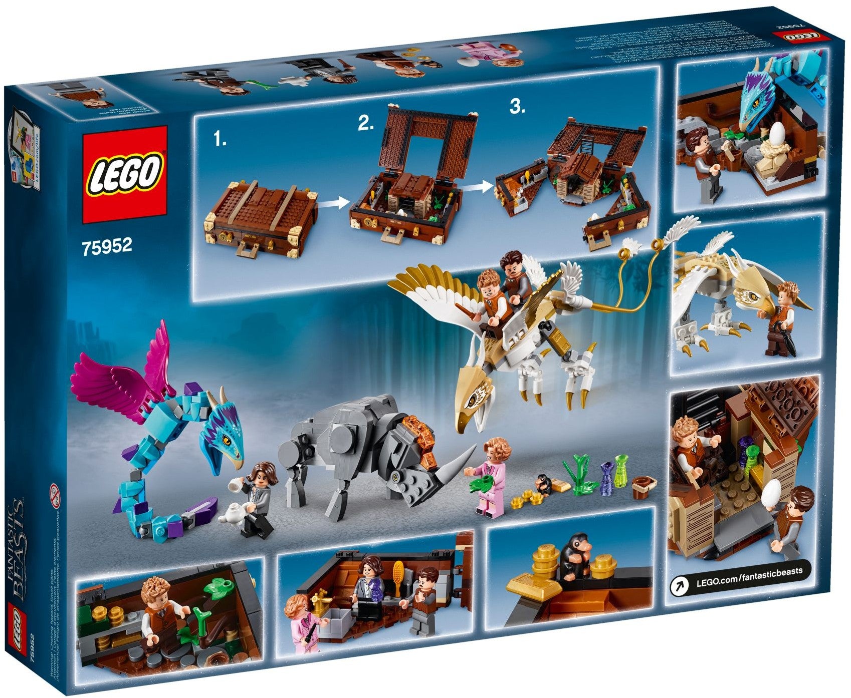 75952 Harry Potter Newt´s Case of Magical Creatures (Retired 2019)