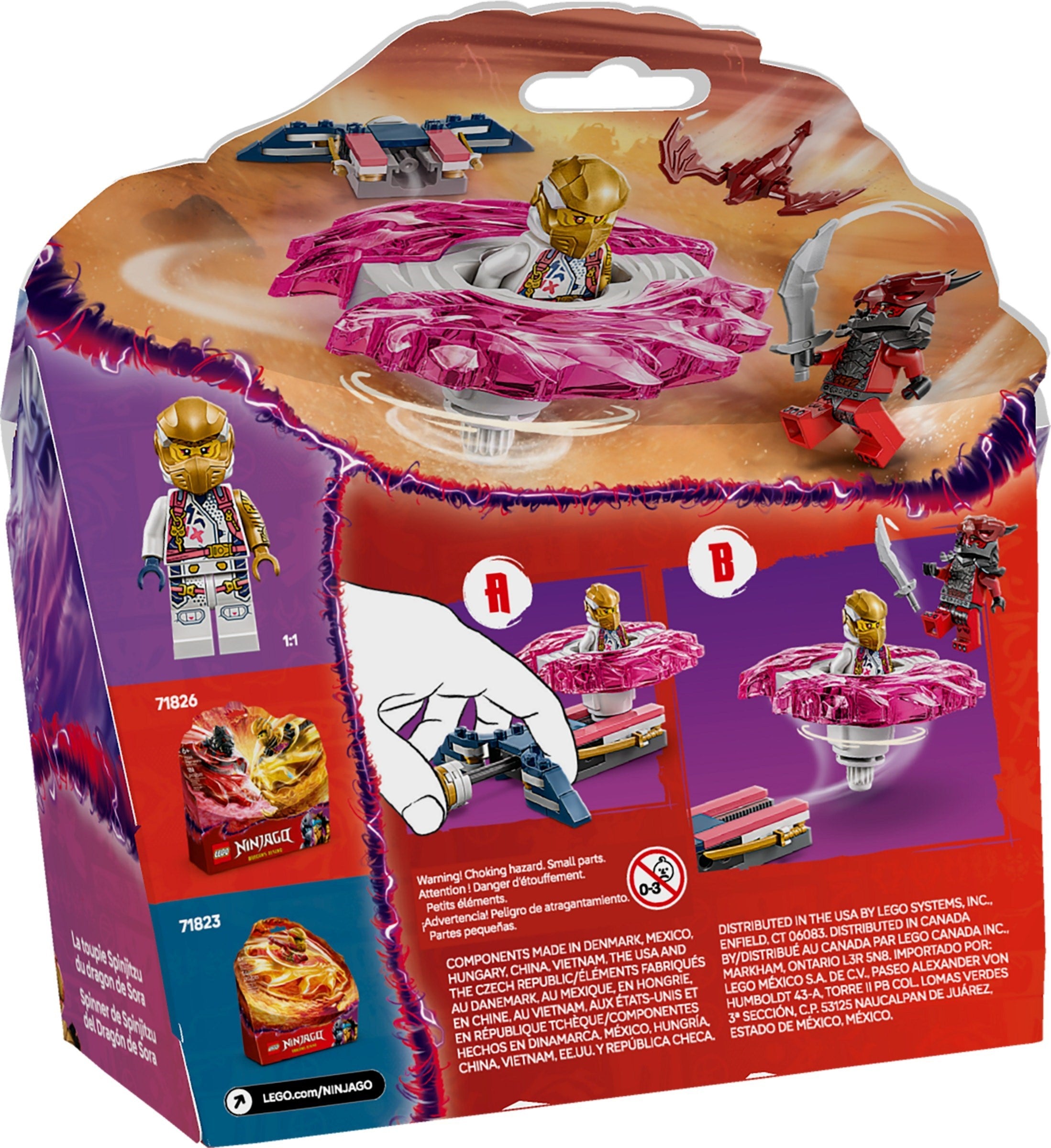 71824 Ninjago Sora's Dragon Spinjitzu Spinner