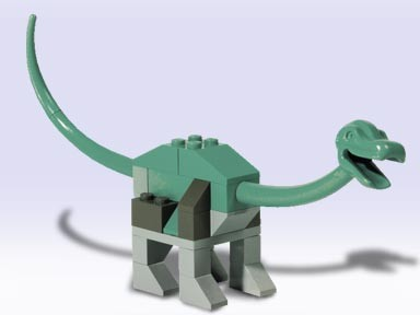 U-7002 Used Studios Baby Brachiosaurus