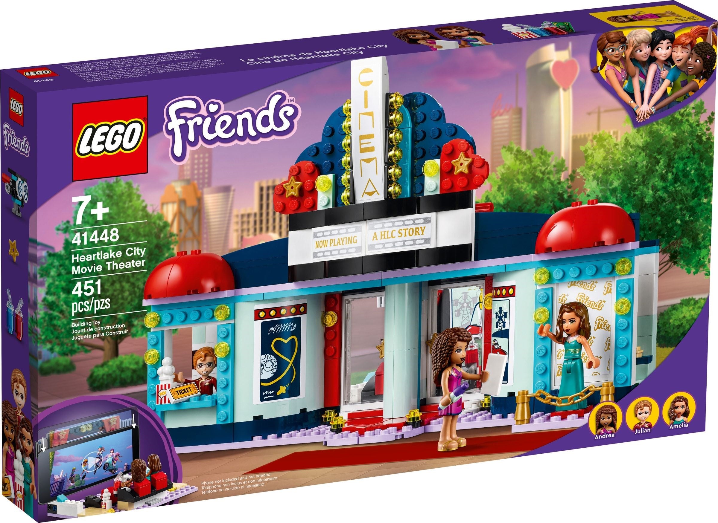 41448 Heartlake City Movie Theater