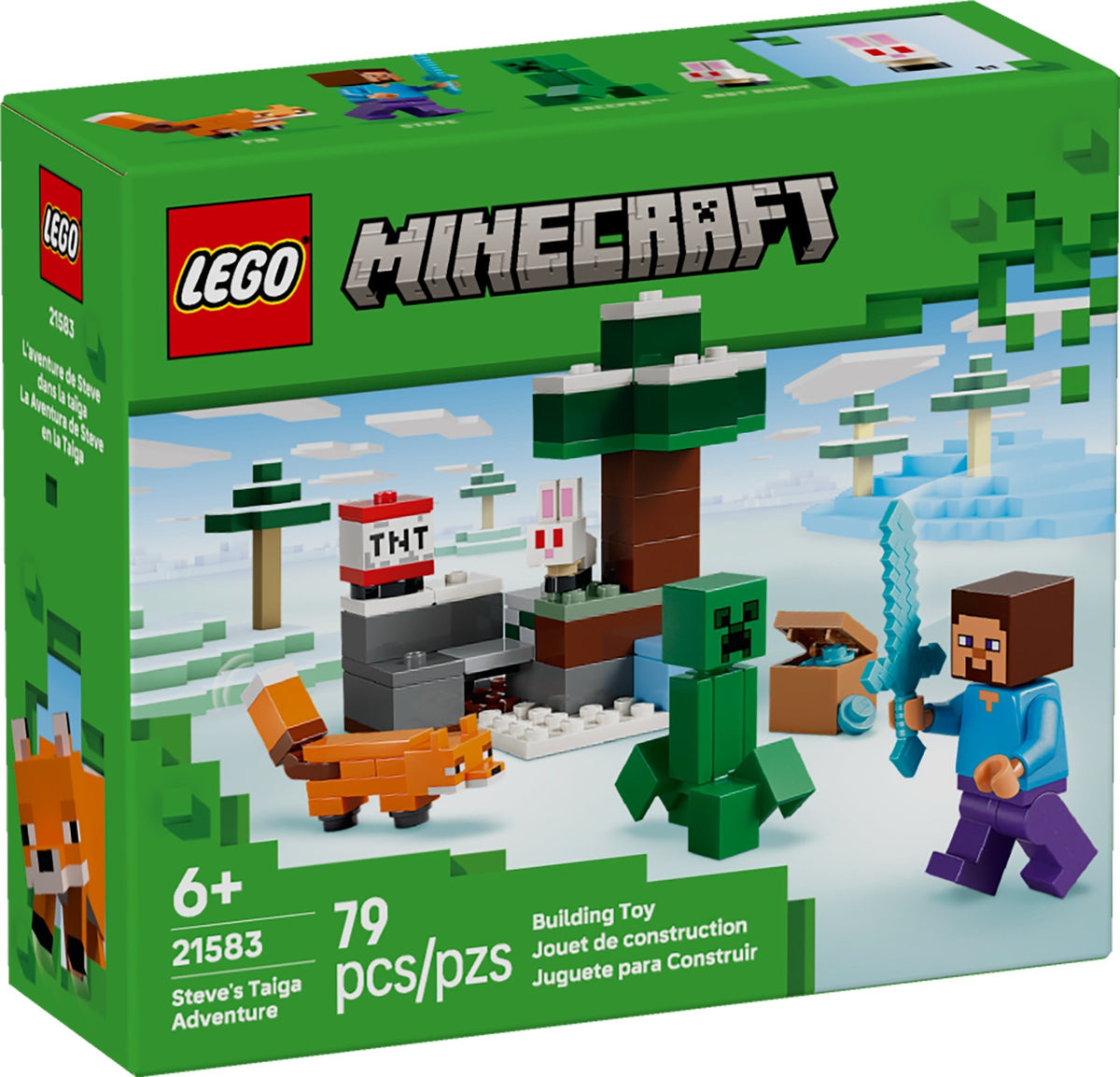 21583 Minecraft Steve's Taiga Adventure