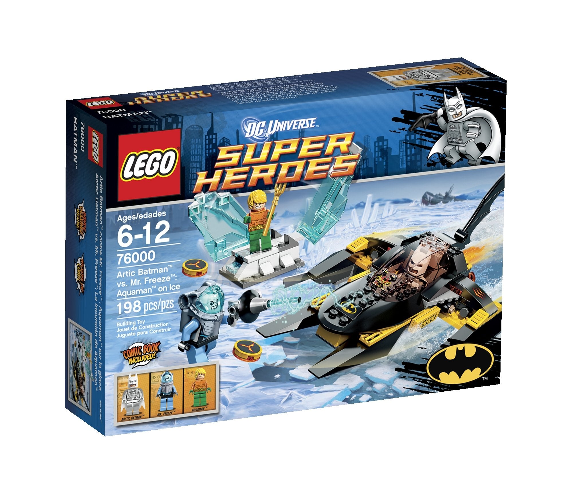 U-76000 USED Super Heroes Arctic Batman vs Mr. Freeze