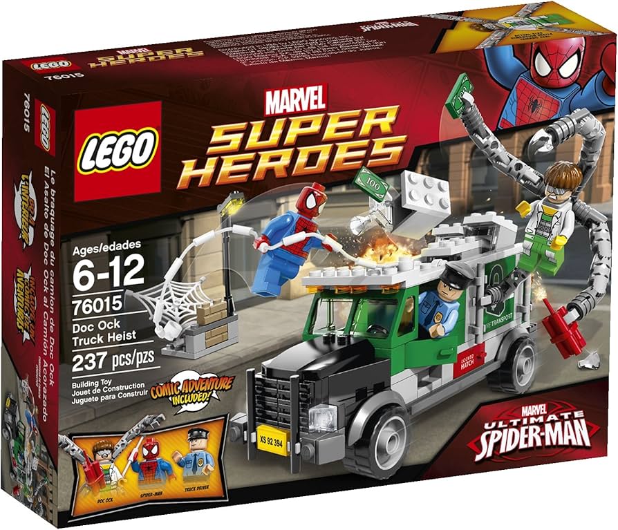 U-76015 Used LEGO Superheroes 76015 DOC Ock Truck Heist
