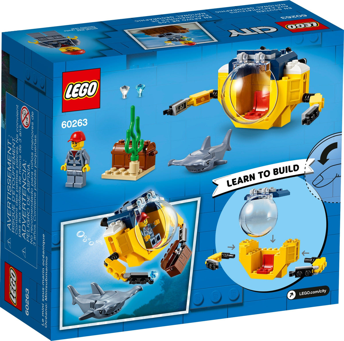 60263 City Ocean Mini-Submarine