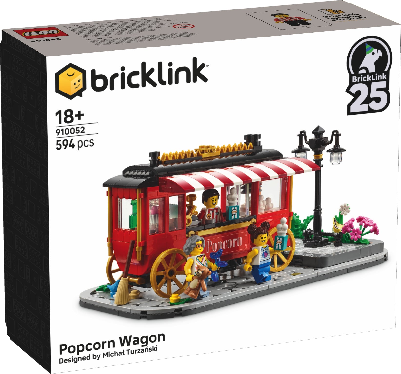 910052 Popcorn Wagon