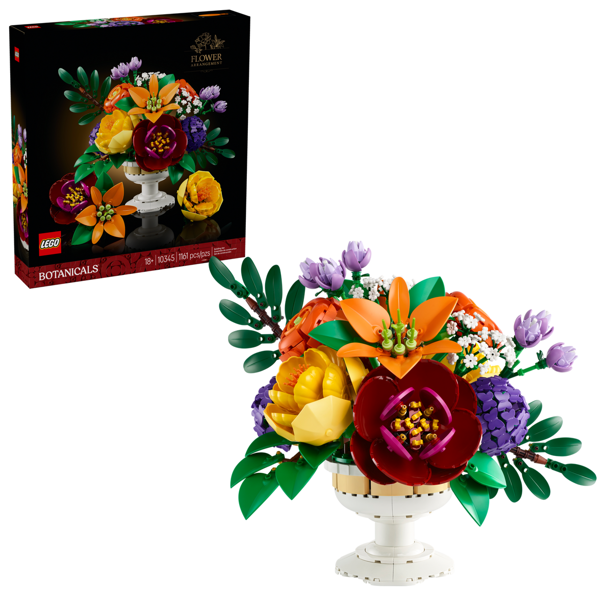 D10-10345 DAMAGED Botanicals Flower Arrangement