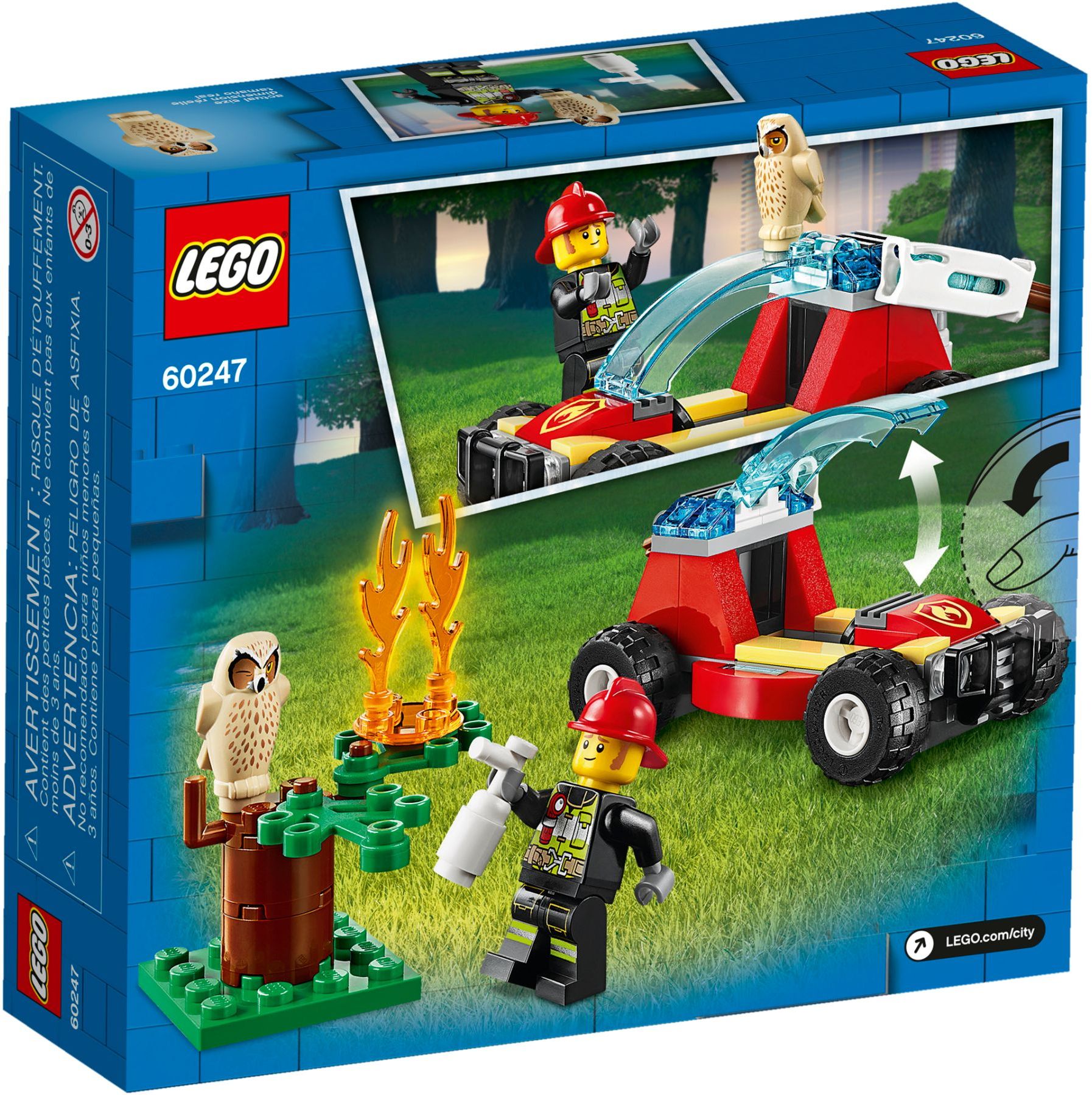 60247 City Forest Fire