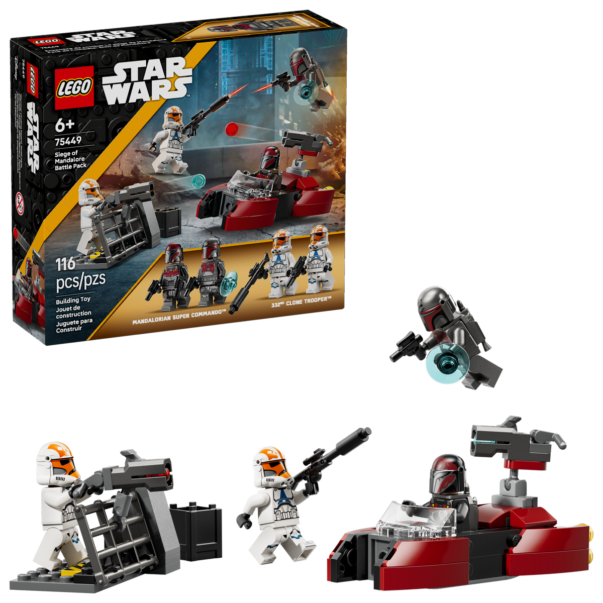 75449 Star Wars Siege of Mandalore Battle Pack