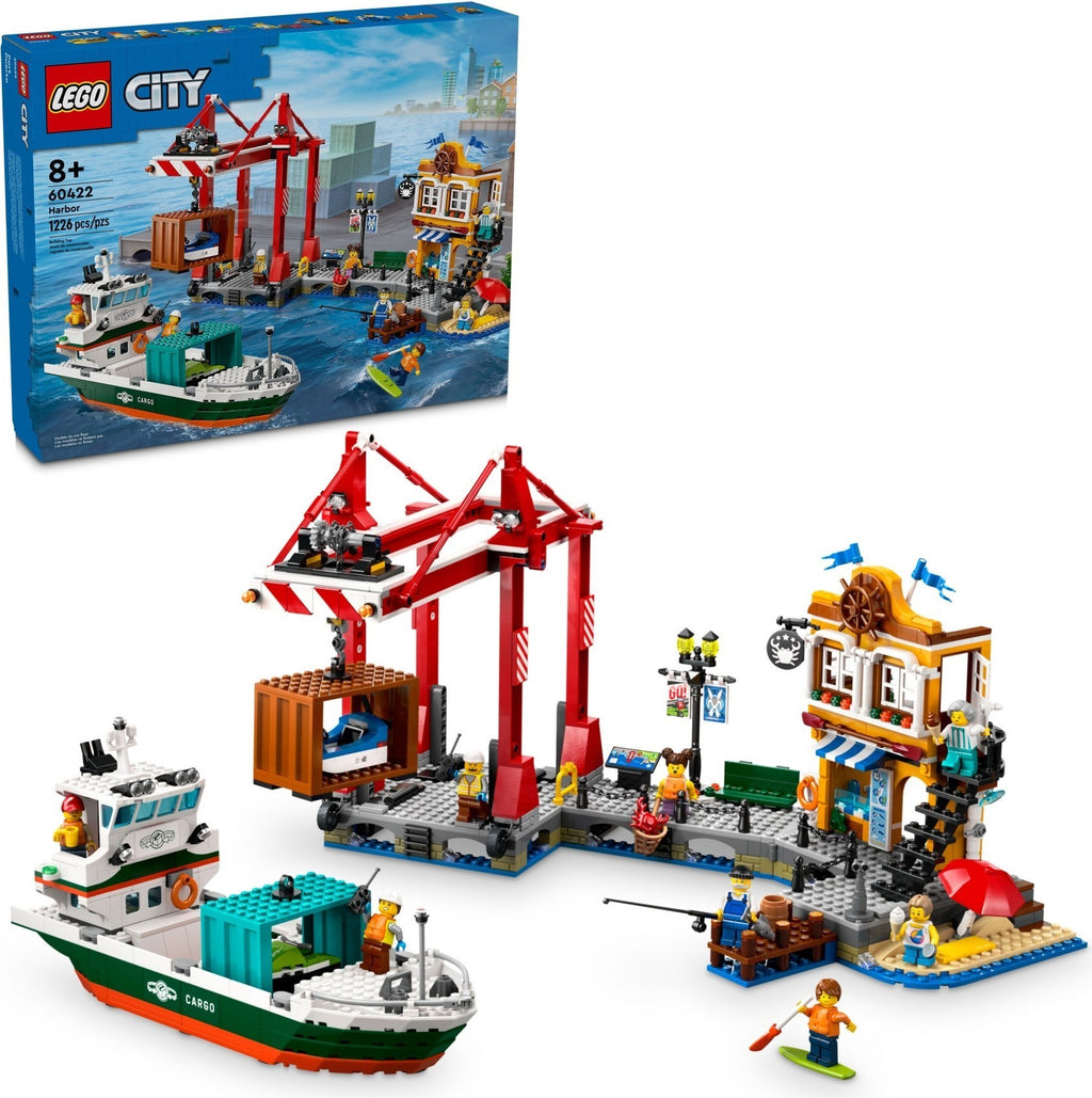 60422 Lego City Seaside Harbor with Cargo Ship