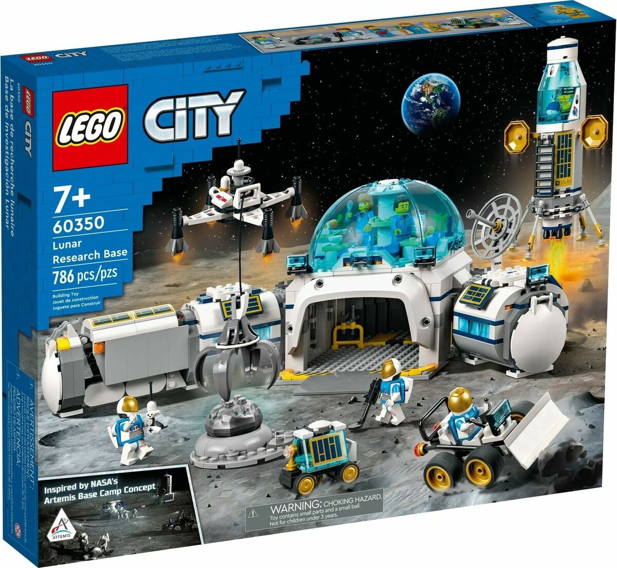 60350 LEGO City Space Lunar Research Base