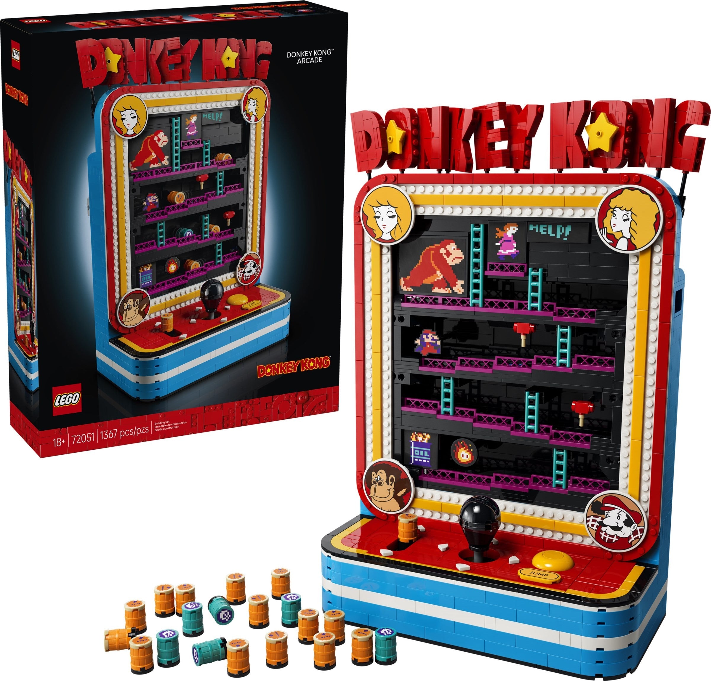 72051 Super Mario Donkey Kong Arcade