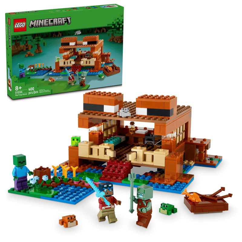 21256 Minecraft The Frog House