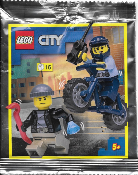 952211 LEGO City Policewoman and Crook Foil Pack