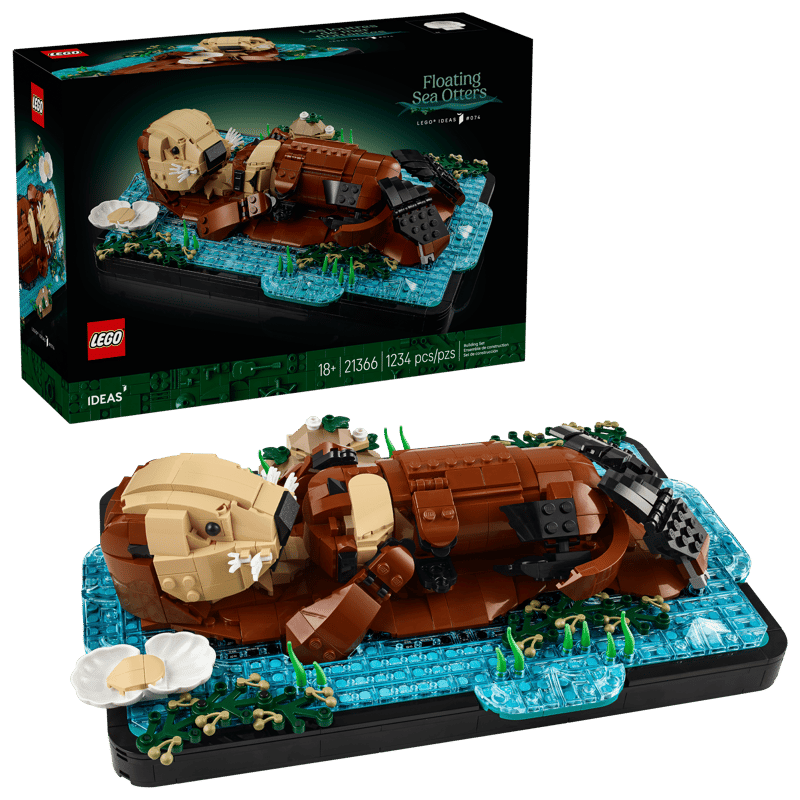 21366 Ideas Floating Sea Otters