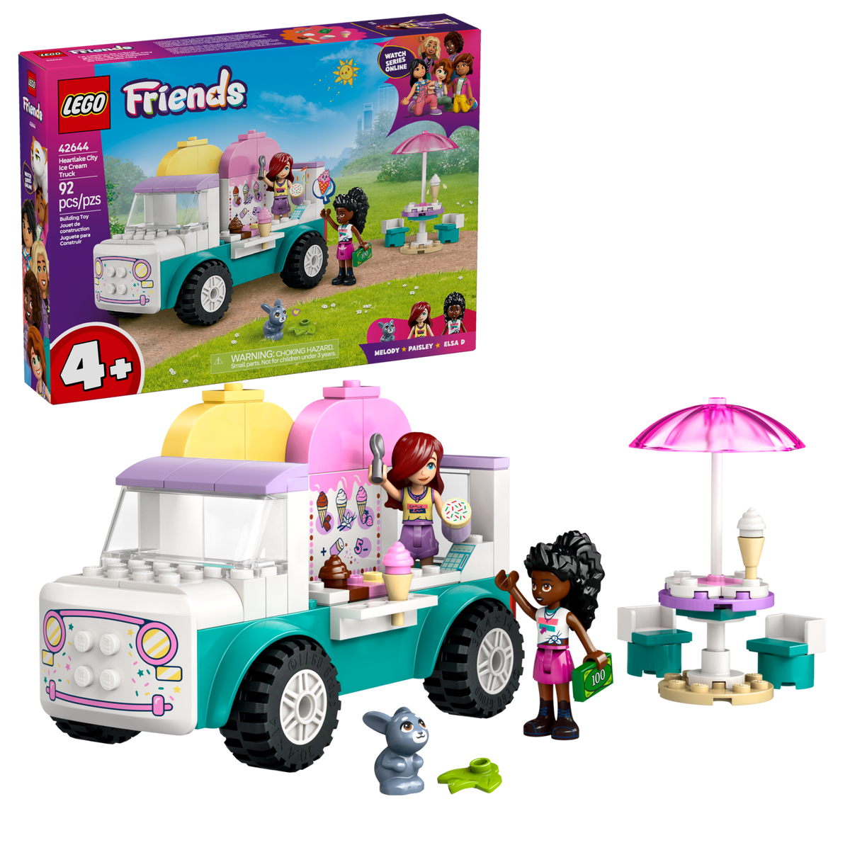 42644 Friends Heartlake City Ice Cream Truck