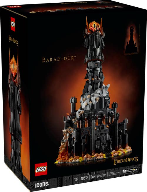 10333 Lego Icons The Lord of the Rings: Barad Dur