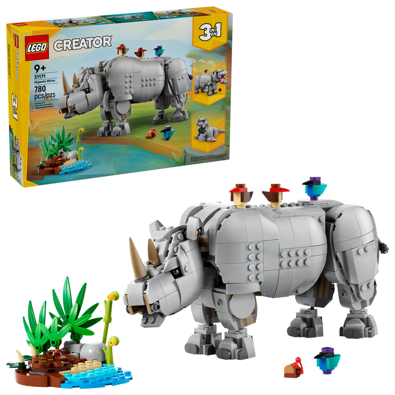 31171 Creator 3-in-1 Majestic Rhino