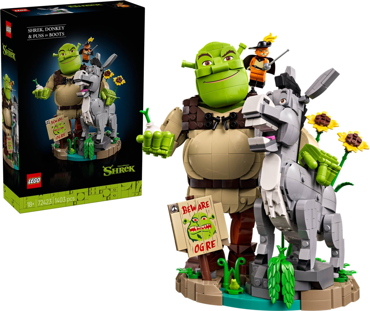 72423 Shrek, Donkey & Puss in Boots