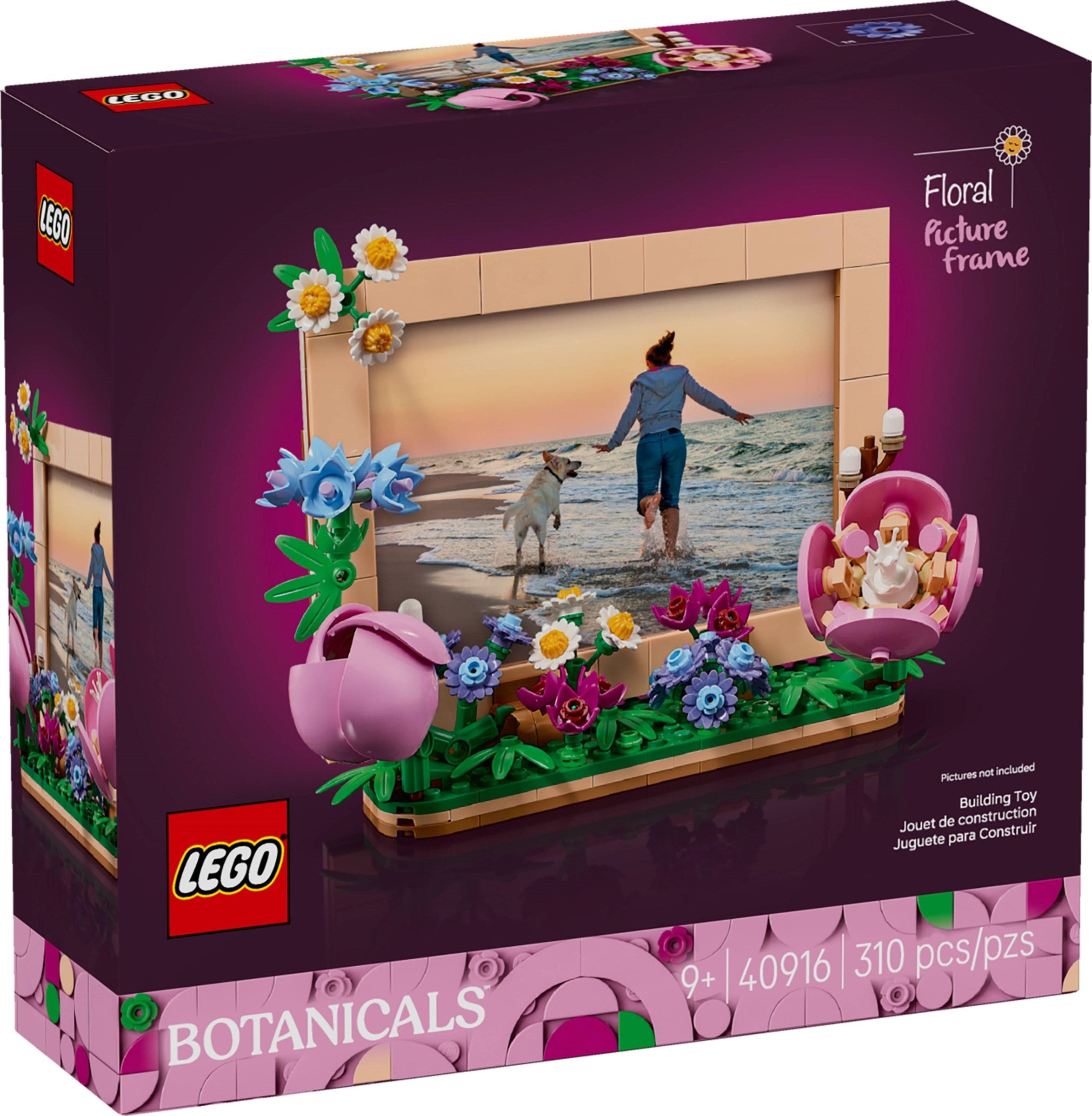 40916 Floral Picture Frame