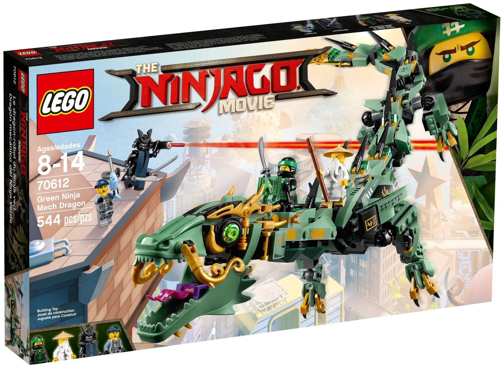 U-70612 Green Ninja Mech Dragon