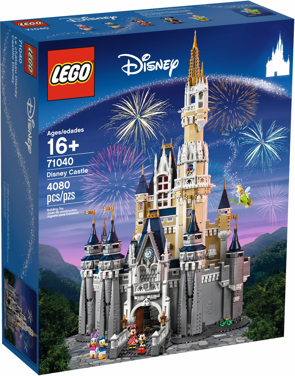 D20-71040 DAMAGED Lego Disney The Disney Castle