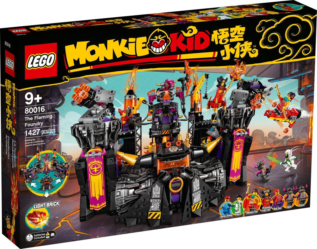 80016 LEGO Monkie Kid The Flaming Foundry