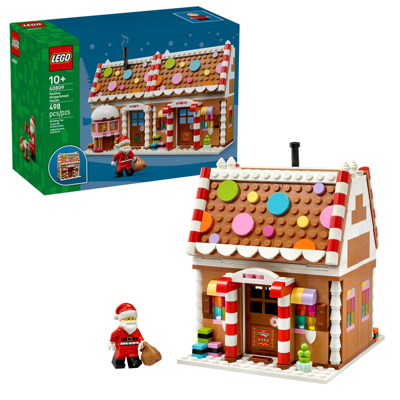 40809 Festive Gingerbread House