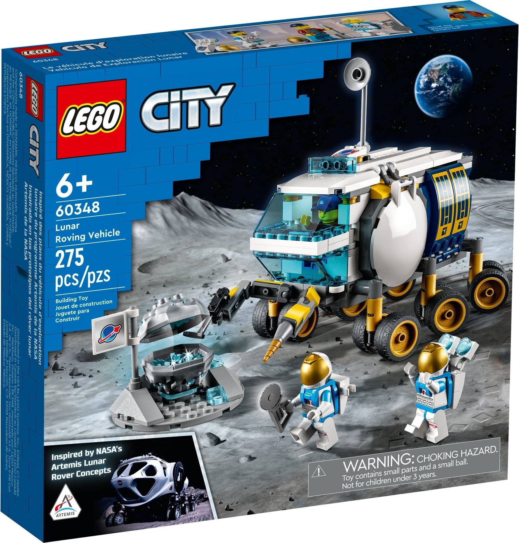 U-60348 Used Lego City Lunar Roving Vehicle