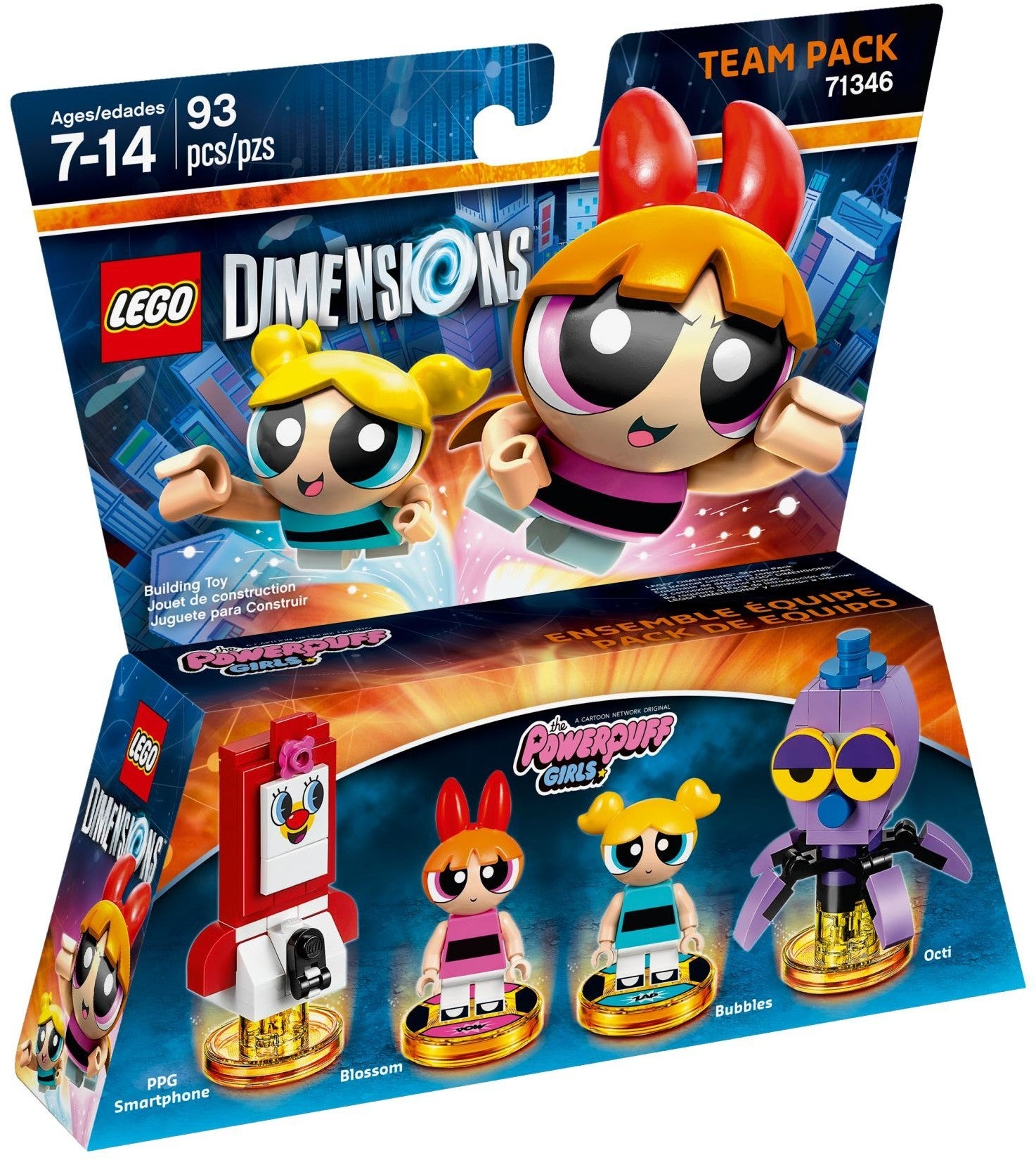 71346 Dimensions The Powerpuff Girls Team Pack