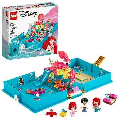 43176 LEGO Disney Ariel S Storybook Adventures Little Mermaid Building Kit (105 Pieces)