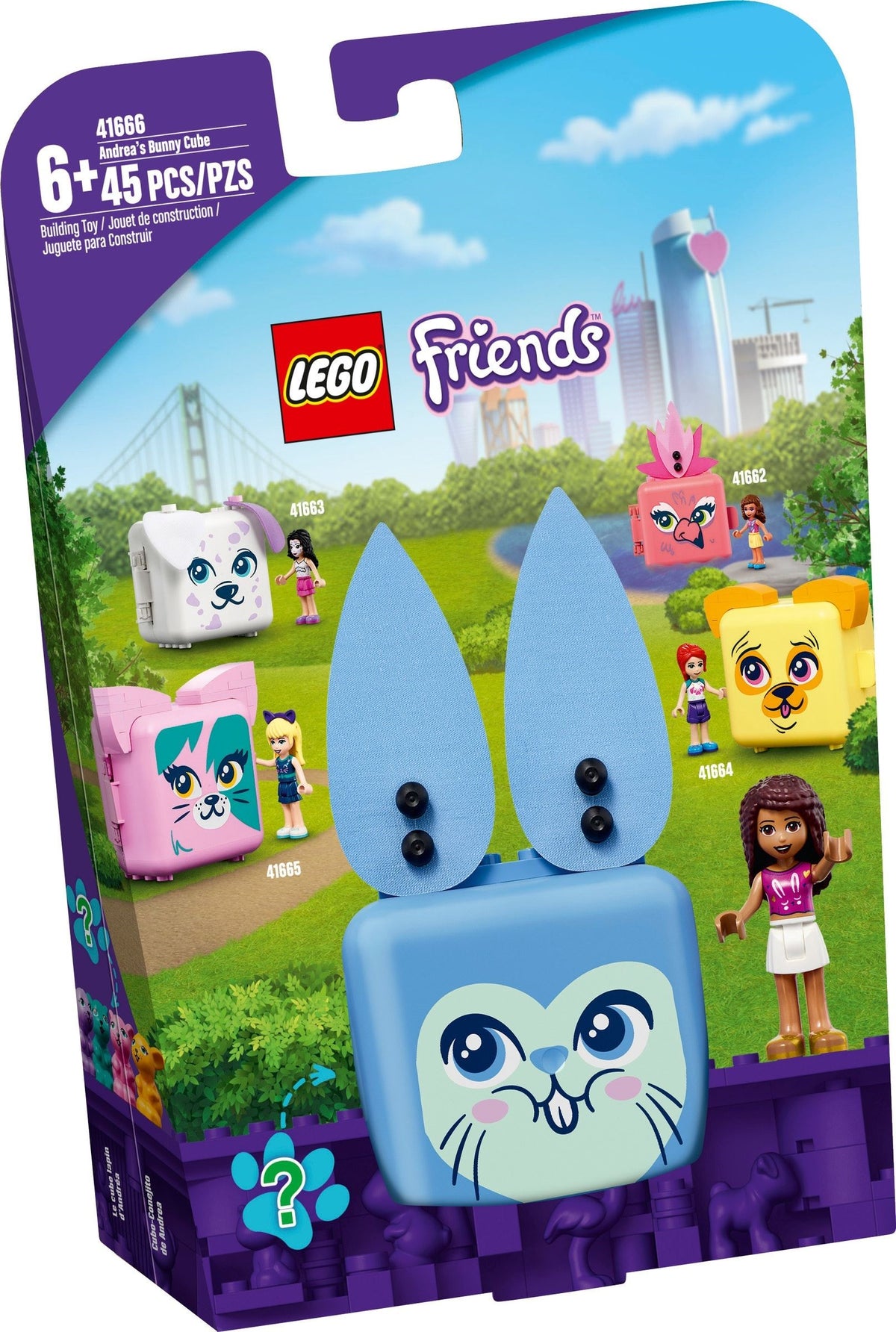 41666 Friends Andrea's Bunny Cube