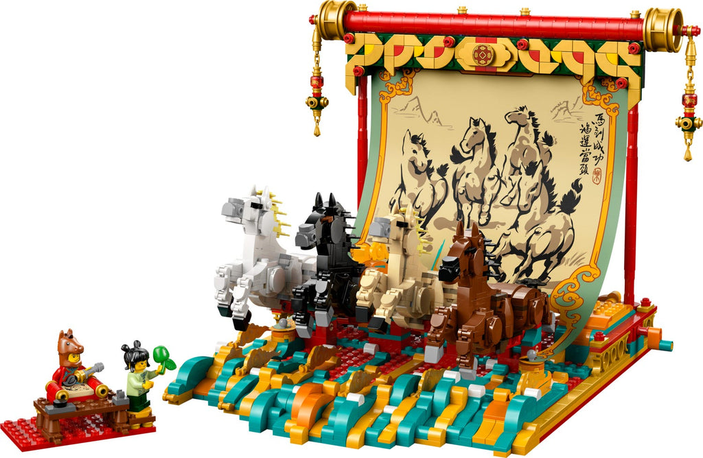 80119 Lego Galloping Horses Canvas