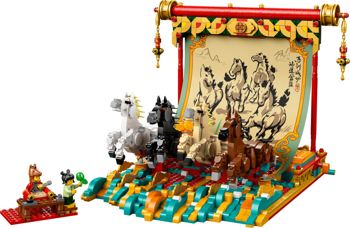 80119 Lego Galloping Horses Canvas
