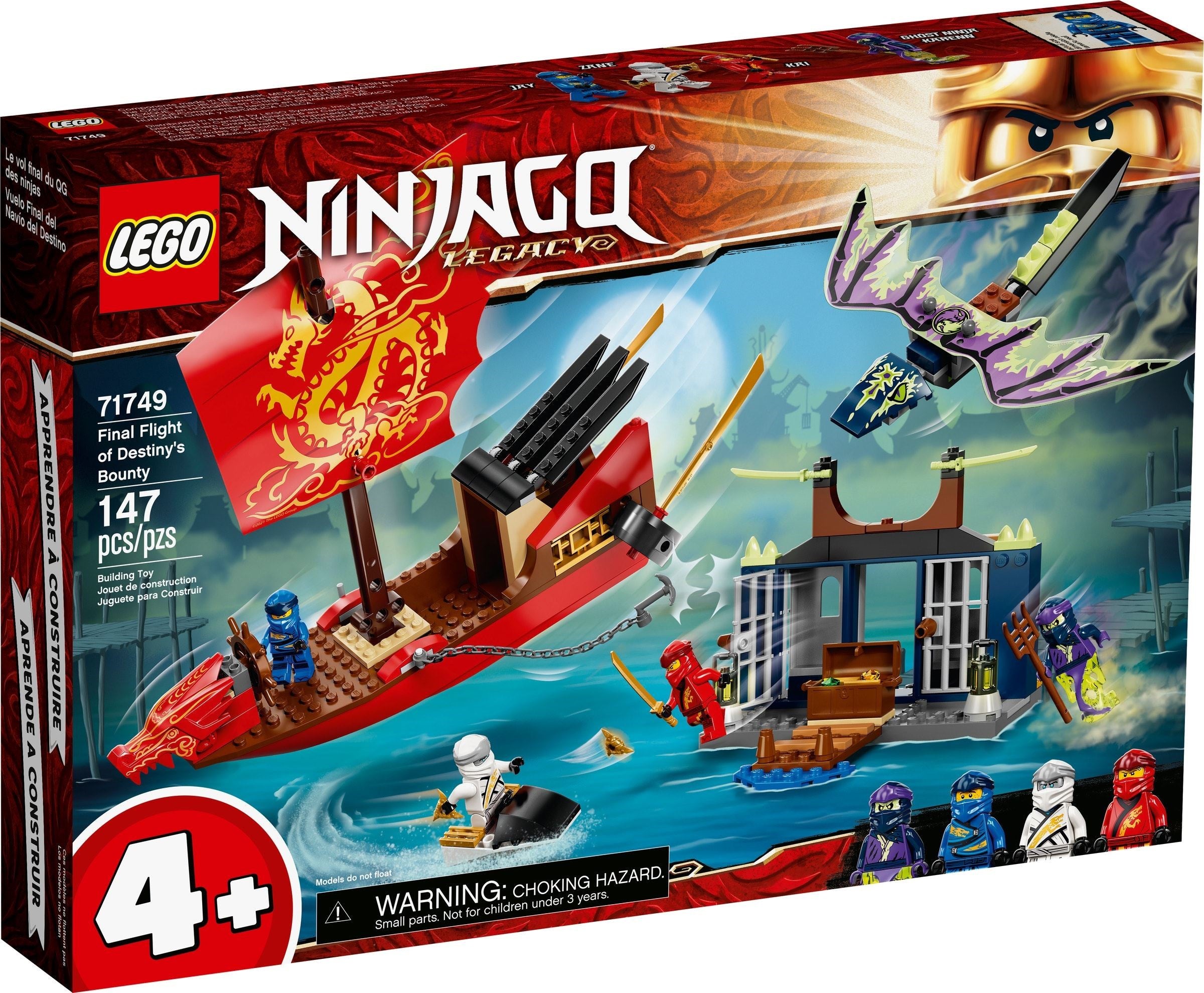 D10-71749 Damaged NINJAGO  Final Flight of Destiny's Bounty